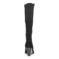 thumbnail image 2 of STYLE & COMPANY Womens Black Cushioned Breathable Slip Resistant Wynterr Round Toe Wedge Zip-Up Heeled Boots 7 M, 2 of 4