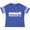 Football Blue and White, variant on Washington Dc Skyline Cities Boys or Girls Toddler T-Shirt