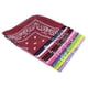 thumbnail image 2 of 12pcs / Set Docena s De Paisley, Bufanda De Cabeza Del Vaquero Multicolor Sunnimix Bandana de algodón con estampado de cachemira, 2 of 8