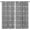 Abstract Graffiti, variant on Curtains for Bedroom, Rustic Abstract Modern Chevron Diamond Geometry Black and White Zig Zag Print, Energy Saving Window Drapes Thermal Insulated for Living Room Kitchen Kid Room-W42xL54in