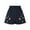 Navy, variant on Yxnmud Shorts For Women New Summer Style Shorts Mid-Waist Cuffed Hem Corduroy Shorts Casual Wide Leg Shorts With Pockets