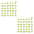 thumbnail image 2 of paramount 100pcs Colorful Stars Stickers Wall Glow Stickers Plastic Star Wall Stickers Patch Decal Home Decoration For Kids Baby Bedroom Yellow 3cm 100pcs 2Set, 2 of 6
