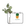 thumbnail image 1 of Cactus Vert en Pot Succulentes Cadre Photo en Métal Cerac Vase Décor, 1 of 3
