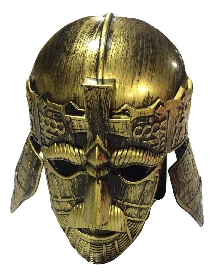 Roman Spartan Sutton Hoo Crusader Knight Helmet Mask Medieval Costume Armor 