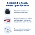 thumbnail image 4 of PetSafe Stay & Play Wireless Fence for Stubborn Dogs 5 lbs. and Up, Covers 3/4-Acre Yard, 4 of 6