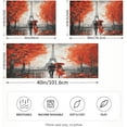 thumbnail image 4 of Red Paris Street Satin Pillowcase for Hair and Skin Silk Pillowcase Soft Breathable Sleeping Pillow Covers Smooth Cooling Pillowcase with Envelope Closure Size Standard 20x30 in Home Decor Gifts, 4 of 7