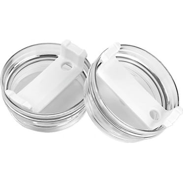 Boluotou Tumbler Lids 2 Pack Fit for Stanley Tumbler 40 oz, Spill Proof and Splash Resistant Lids for Stanley Tumbler Cup 40 oz and other Tumbler 40 oz