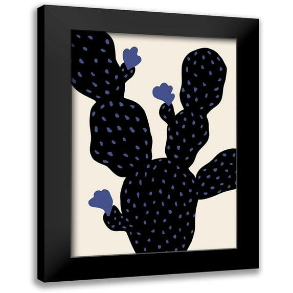 Artographie Studio 18x24 Black Modern Framed Museum Art Print Titled - Prickle Pear Cactus