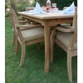 thumbnail image 3 of Teak Dining Set:10 Seater 11 Pc - 117" Oval Table And 10 Cahyo Stacking Arm Chairs Outdoor Patio Grade-A Teak Wood WholesaleTeak #WMDSCHa, 3 of 4