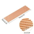 thumbnail image 2 of Uxcell Copper Heatsink 70x20x2mm W Thermal Pad Rubber Ring for M.2 SSD Module 1 Set, 2 of 6