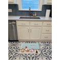 thumbnail image 3 of Carolines Treasures BB2444RUG Merry Christmas Chinese Crested Cream Machine Washable Memory Foam Mat, 3 of 4