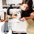 thumbnail image 4 of Er na Rolled Hem Sewing Foot Sewing Machine Guide Attachment For Precision Edge Hemming Sewing Presser Foot For Fabrics Napkins, 4 of 25