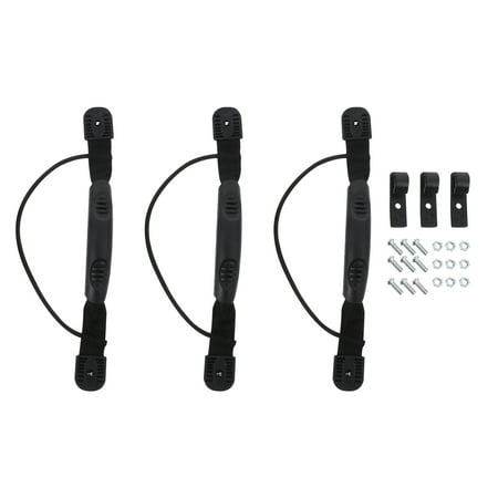

3 Sets Practical Pull Handle Set Pull Handle Pad Hook and Screws for Kayak