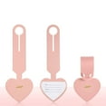 thumbnail image 1 of Surpdew Leather Boarding Card Cover Luggage Backpack Check Tag Pink, 1 of 3