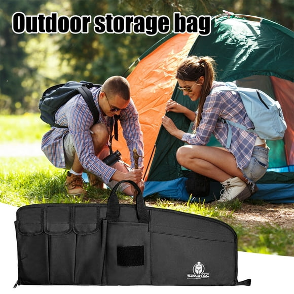 LJNYFDC Hunting Gear Storage Bag Waterproof Equipment Storage Bag 600D Oxford Portable Handle Large Capacity Multi Pocket Outdoor Gear Organizer