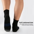 thumbnail image 6 of COOPLUS 12 Pack Mens Ankle Socks Low Cut Cushioned Athletic Performance Breathable Socks for Men, 6 of 9