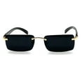 thumbnail image 3 of Men Sunglasses Black Lens Hip Hop, 3 of 5