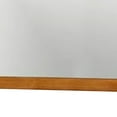 thumbnail image 4 of Benjara Lennart Mid-Cent Modern Mirror, Oak Finish, 4 of 5