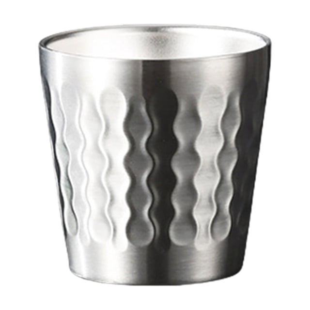 Tasses à Café en Verre, Tasses à Double Couche Tasses à Bière Tasses à Café en Acier Inoxydable Tasses Extérieures en Acier Inoxydable, Tasse à Café Isolée, Tasses en Acier Inoxydable, Tasse à Café en Acier Inoxydable