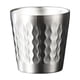 thumbnail image 2 of Stainless Steel Double Layer Mug | Insulated Beer Mug | Flaming Coffee Cup | Silver Finish | Durable Rust Resistant | Portable Outdoor Drinkware | 7.2x7.2x5.5cm | 200g | Single Piece, 2 of 6
