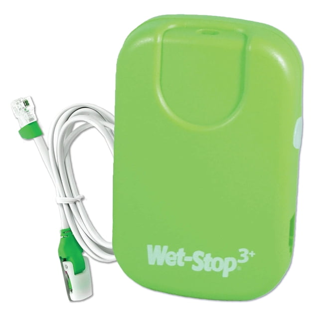 Detector de enuresis para orinarse en la cama, Wet-Stop 3, verde, para niños o niñas