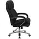 Scranton & Co Grande et Haute Chaise de Bureau en Tissu Pivotant en Noir – image 2 sur 4