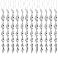 thumbnail image 1 of Repelente de aves 12x Varilla giratoria Dispositivo de control de disuasión espiral reflectante, 1 of 4