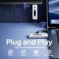 thumbnail image 2 of Transmisor y Receptor HDMI Inalámbrico Mejorado, Extensor Portátil Plug & Play de 164 Pies/50 M, Decodificación 4K con Salida 1080P, Latencia Ultra Baja de 5.8G + 2.4G para Transmisión de Video y Aud, 2 of 8
