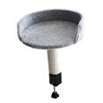 thumbnail image 3 of koolsoo Lit pour Chat de Bureau Stable Gain de Place Robuste Confortable Lit pour Animaux Hamac Rond Gris, 3 of 9
