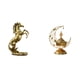 thumbnail image 1 of Juego de estatuas de caballo de pie, escultura de caballo, adorno de resina, quemador árabe, soporte de cono de hierro pintado a mano, adecuado para s, 1 of 8