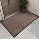 thumbnail image 5 of Felpudo resistente para puerta principal - Esterilla interior exterior de 35x23 con respaldo antideslizante para entradas, patio y garaje con mucho tráfico., 5 of 6