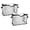 B 2PCS, variant on Extra Large Zippered Storage For Home Organization Portable Handled Container For Bedding Seasonal Items Organization Clothes Storage Boxes Clothes Boxes Towel Organizers And Storage for Closet