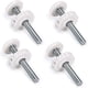 thumbnail image 1 of 4 piezas M10 * 80 mm varillas de empuje de pasador roscado para puerta de escalera (blanco) Brillar Electrónica, 1 of 5