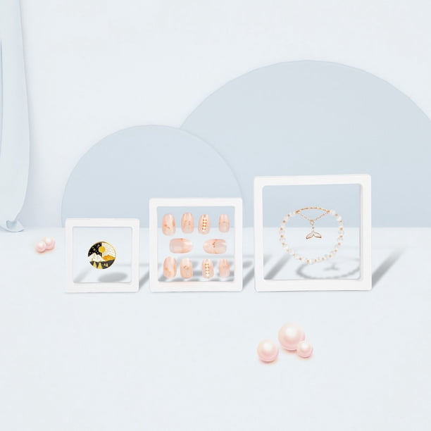 Caja de presentación de película de PE transparente, caja de embalaje de suspensión para joyería, anillo, pulsera, caja de regalo de productos pequeños