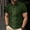 Green, variant on WIZUTIZ Henley Shirts for Men Vintage Striped Golf Bowling Casual Tee Pullover Men Outdoor Athletic T-Shirts Plus Size