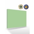 thumbnail image 2 of Green Wall Art for Living Room, Canvas Picture Wall Decor for Bathroom Bedroom, Minimalist Solid Color Modern Abstract Painting Artwork for Office Kitchen Hallway Dining Room Home Decorations 16"x20", 2 of 8