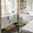 thumbnail image 5 of Artistic Beautiful Anti Fatigue Kitchen Floor Mat - Unique Floor Mat - Pain Relief Padded Kitchen Mat - Floor Mats for in Front of Sink - 2 Pieces 47"x17.5" + 30"x17.5" 10mm Wine, 5 of 6