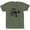 Military Green, variant on T-Rex Tyrannosaurus Dinosaur Big Face T-Shirt
