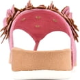 thumbnail image 4 of CLIFFS BY WHITE MOUNTAIN Womens Pink Sporty Floral Design Comfort Terris Round Toe Wedge Slip On Thong Sandals 6.5 M, 4 of 6