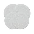 thumbnail image 1 of Brûleur Kovers Rond Lierre Gaufré Blanc, 1 of 1