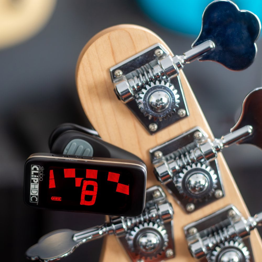 Peterson StroboClip HDC Rechargeable Clip-On Tuner Black