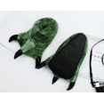 thumbnail image 4 of Cozy Critters Animal Paw Slippers for Adults - Fun Furry Footwear, Soft Costume Slippers for Indoor Comfort (Lizard Paw), 4 of 4