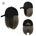 thumbnail image 2 of Casquette de Baseball avec Perruque Bob - Design Élégant, Matériaux de Haute Qualité, 2 of 9