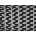 thumbnail image 1 of Ahgly Company Indoor Rectangle Patterned Charcoal Black Area Rugs, 4' x 6', 1 of 1
