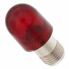 137-0931 Red Lens Cap for 361 Series Panel Indicators LC13RN2 (1 piece) - 137-0931