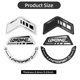 thumbnail image 3 of Glass Mouse Skates Pad 1Set Rounded Curved Edges Mouse Feet Stickers for G502 X Lightspeeds / G502 X Plus Mouse White, 3 of 4