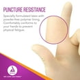 thumbnail image 3 of Dynarex Sterile Disposable Latex Surgical Gloves, Powder-Free and Sterile, Packaged in Pairs, Professional Medical and Healthcare Use, Veterinary Clinic, Bisque, Size 6.5, 1 Box of 50 Pairs of Gloves, 3 of 7