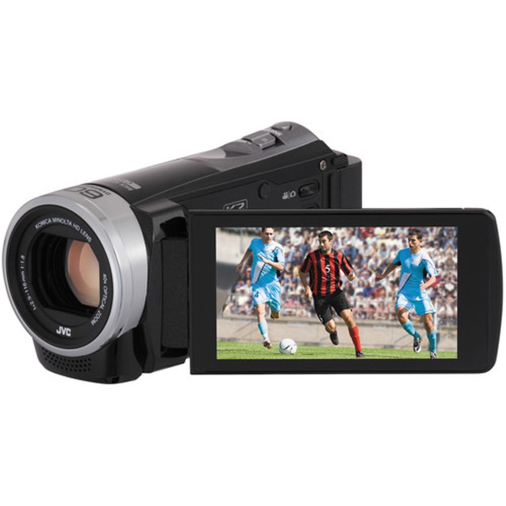 JVC Full HD 1080p Video Recording Camcorder with 2.5 MP Back