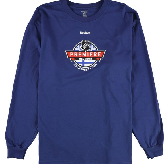 Reebok Mens Premiere Helsinki 2009 Graphic T-Shirt, Blue, Large