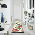 thumbnail image 4 of Yayeee Runner Rug for Bedroom 2'x6' Machine Washable Hallway Non Slip Mat, Apple Leaves Pattern, 4 of 8